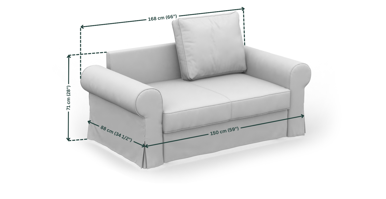 BACKABRO 2 Seat IKEA Sofa Bed Covers – Comfortly BACKABRO 2 Seat IKEA Sofa Bed Covers – Comfortly