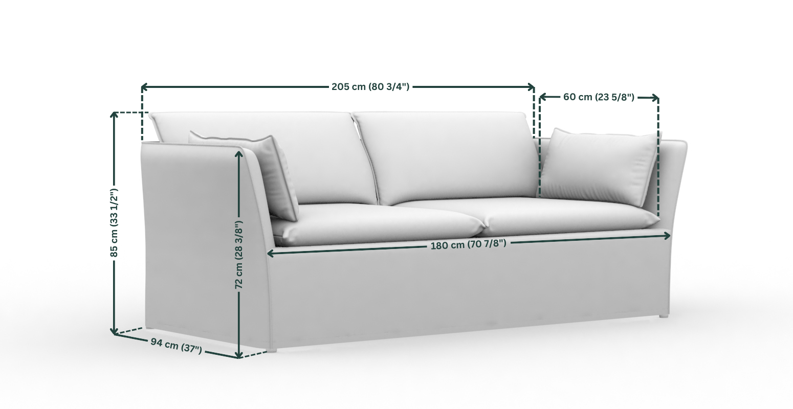 BACKSÄLEN 3 Seat IKEA Sofa Cover – Comfortly