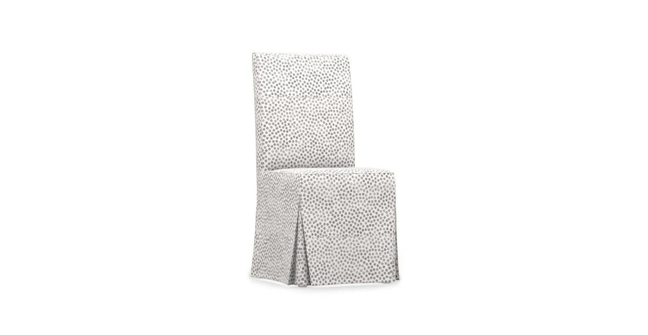 HENRIKSDAL IKEA Chair Long Skirt With Pleats Cover - Larger Size