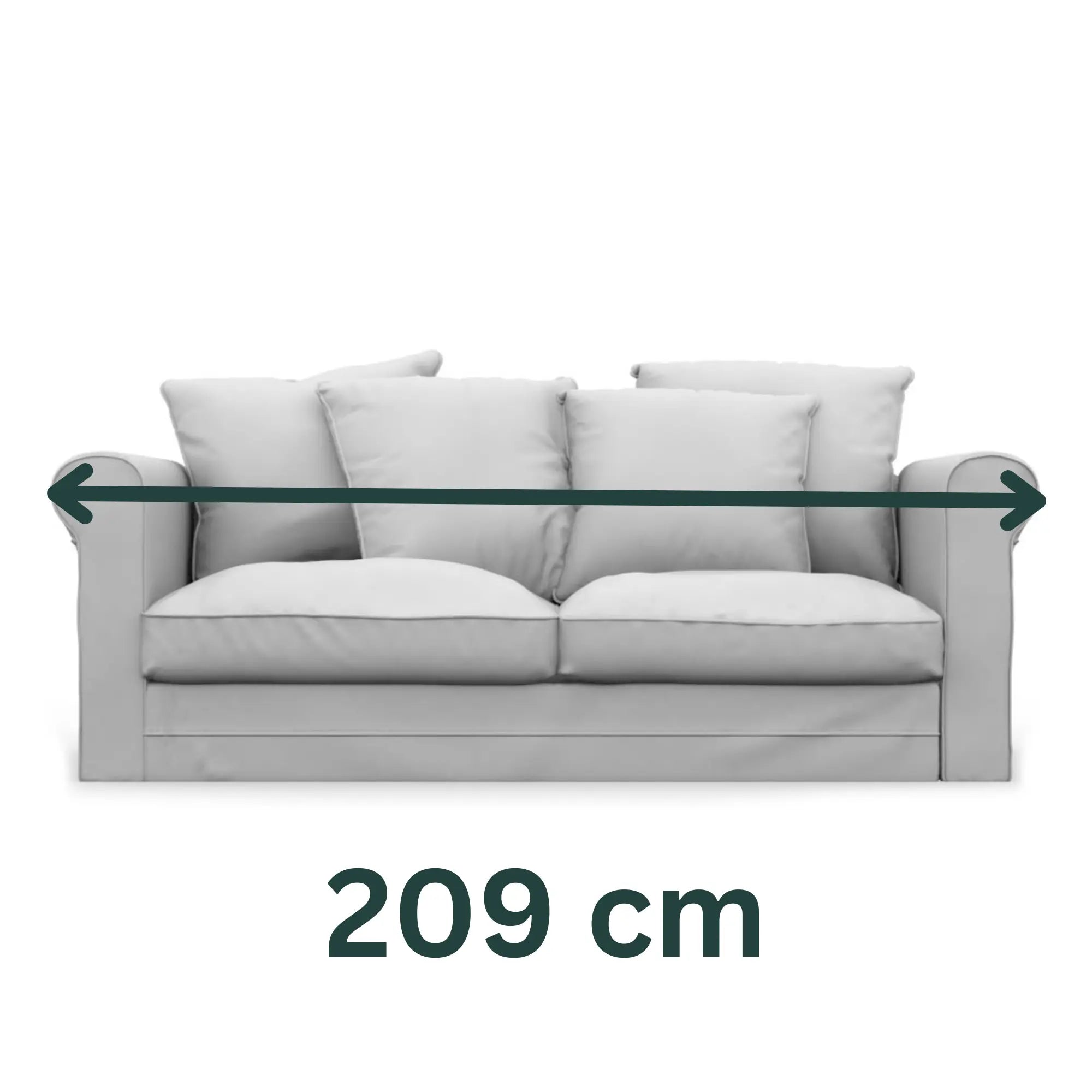 Housse de canapé-lit 2 places IKEA GRÖNLID (US/ CA version)