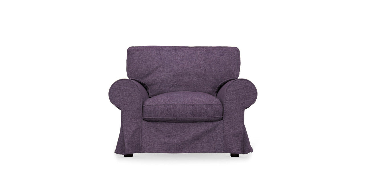 Housse De Fauteuil IKEA Ektorp Risane Natural – En Lin Beige, Hors Boîte, état Neuf