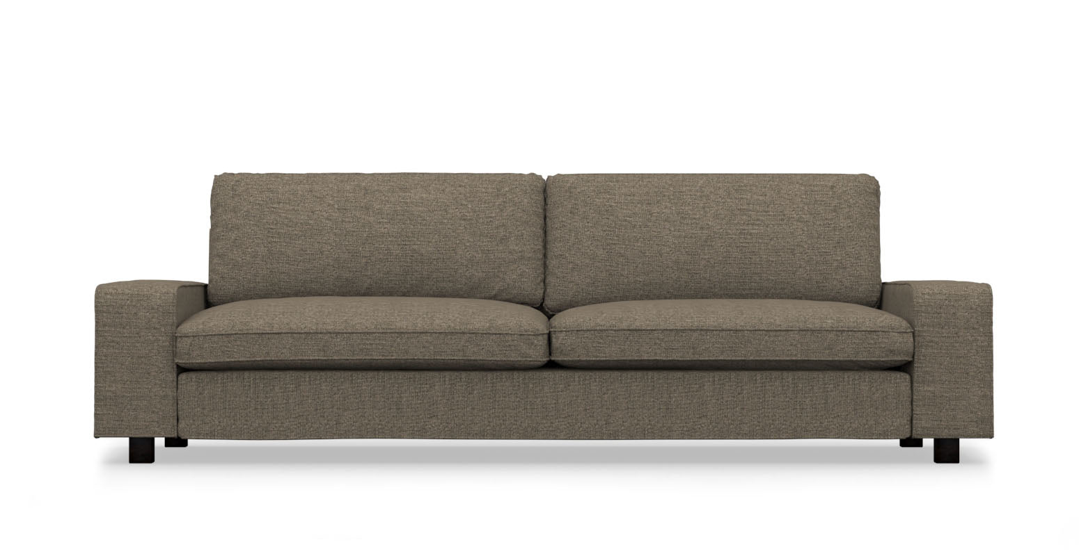 KIVIK Seat IKEA Sofa Cover Heavy Duty Brown
