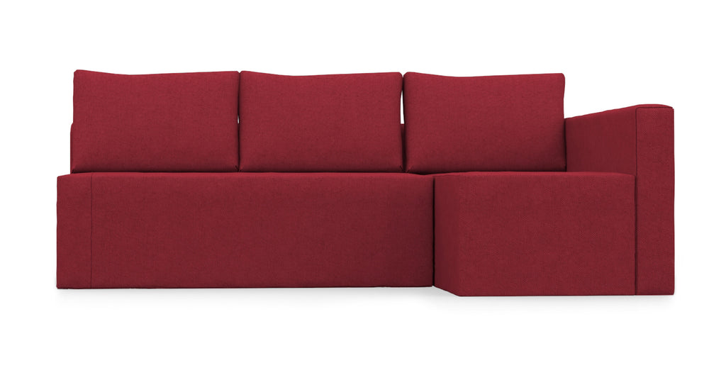 Ikea friheten shop red