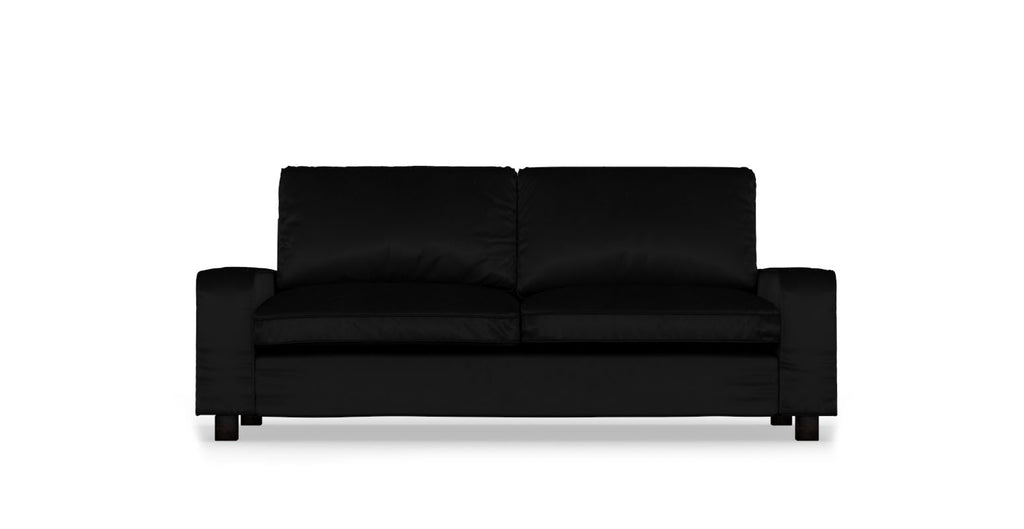 Black 2 seater sofa cover deals