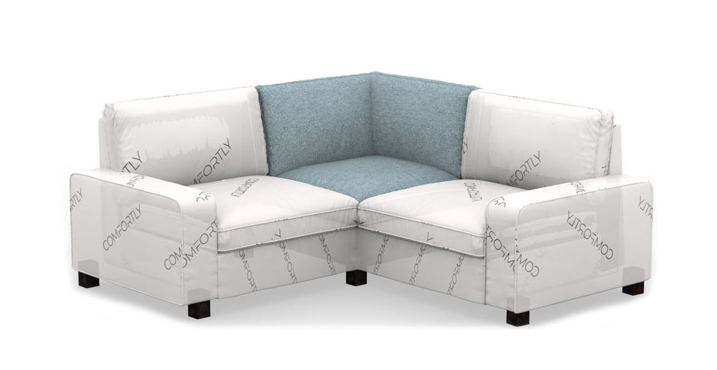 KIVIK IKEA Corner Section Cover - Heavy Duty Pastel Blue