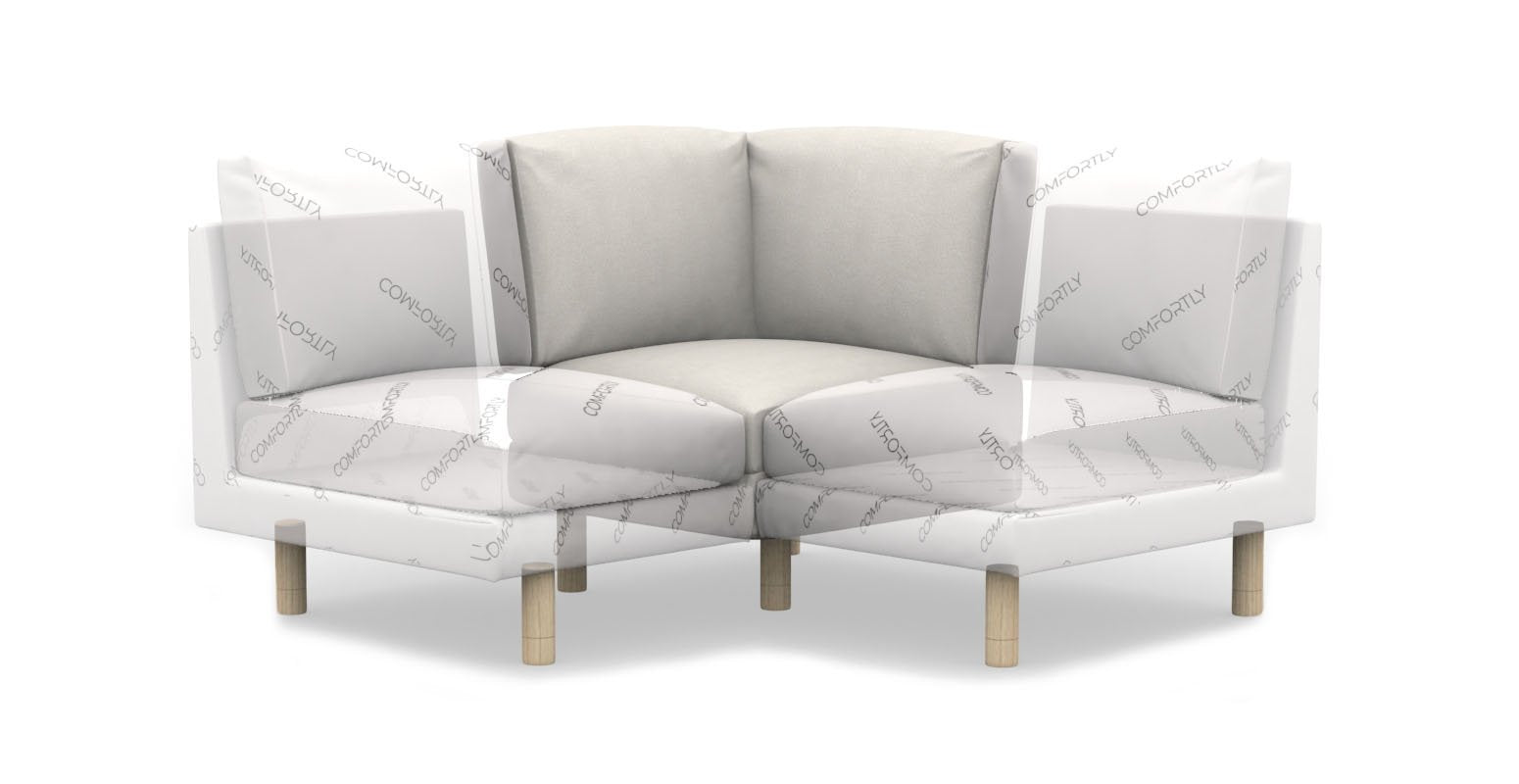 IKEA NORSBORG corner section cover – Comfortly