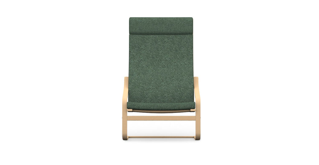 Green sales poang chair