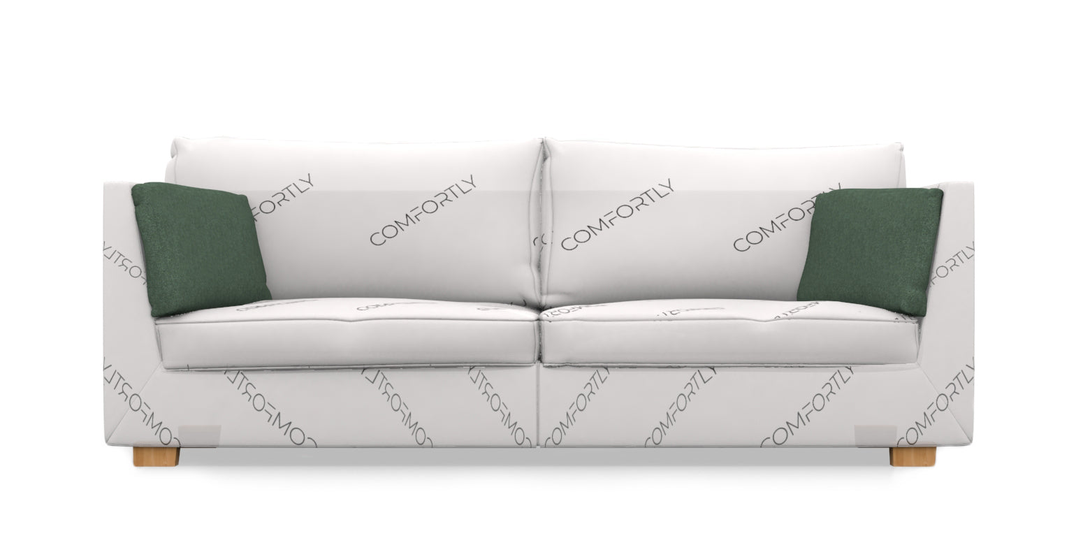 Ikea Green Sofa Cushions Furniture Back Support Pillows For Couch - Main Image