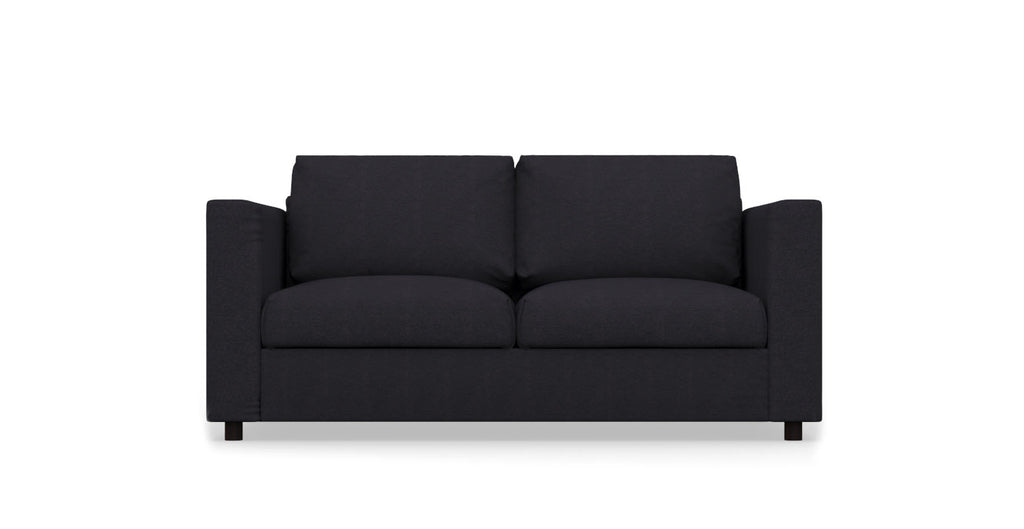 VIMLE IKEA Loveseat Cover - Linen Blends Black