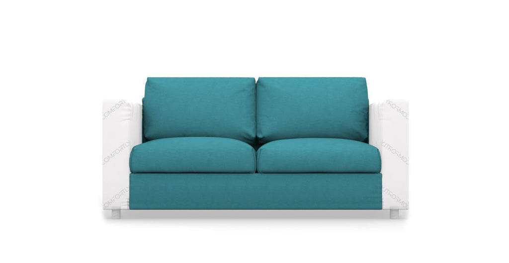 Ikea velvet loveseat deals